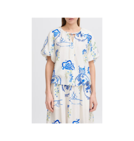 ICHI Lucie Top in Big Scale Tile by ICHI