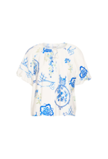 ICHI Lucie Top in Big Scale Tile by ICHI