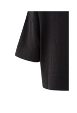 YAYA Oversized Knit T-Shirt in Phantom by YAYA