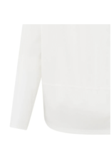 YAYA Longsleeve Top with Boatneck in Blanc de Blanc by YAYA