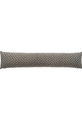 Indaba Trading Scallop Mini Lumbar Pillow in Blue 36"