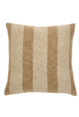 Indaba Trading Penstone Stripe Pillow in Sand 20x20