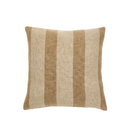 Indaba Trading Penstone Stripe Pillow in Sand 20x20