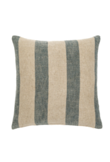 Indaba Trading Penstone Stripe Pillow in Blue 20x20