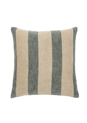 Indaba Trading Penstone Stripe Pillow in Blue 20x20