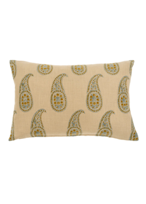 Indaba Trading Shimla Block Print Pillow 16x24