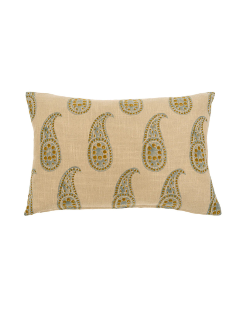 Indaba Trading Shimla Block Print Pillow 16x24