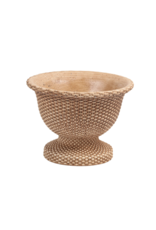 Bacon Basketware Ltd Basketweave Cement Urn Low