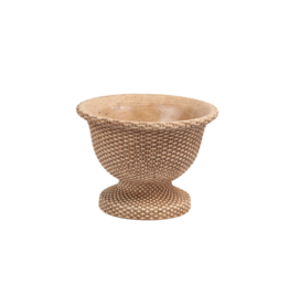 Bacon Basketware Ltd Basketweave Cement Urn Low