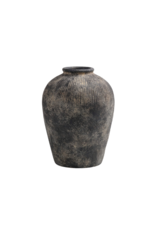 Bacon Basketware Ltd Black Terracotta Vase Small