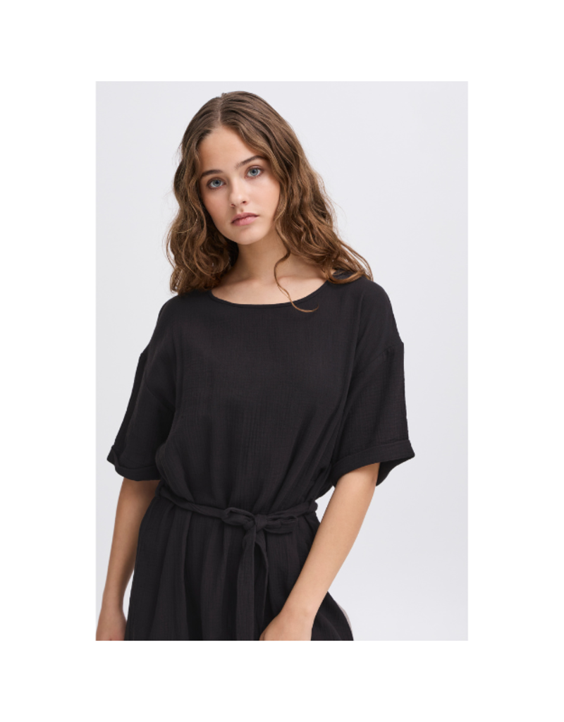 ICHI Mika Dress in Black by ICHI