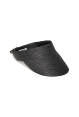 ICHI Zoey Visor Cap in Black by ICHI