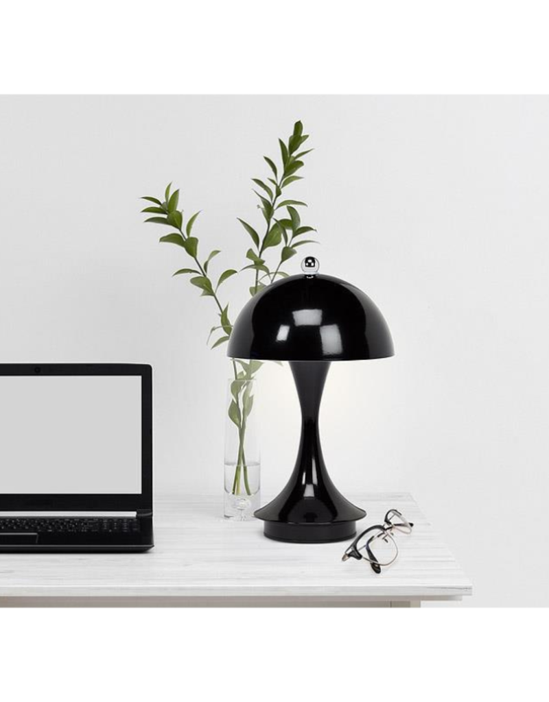 Dome Shade LED Light in Black