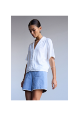 ICHI Palmie Shirt in Cloud Dancer by ICHI
