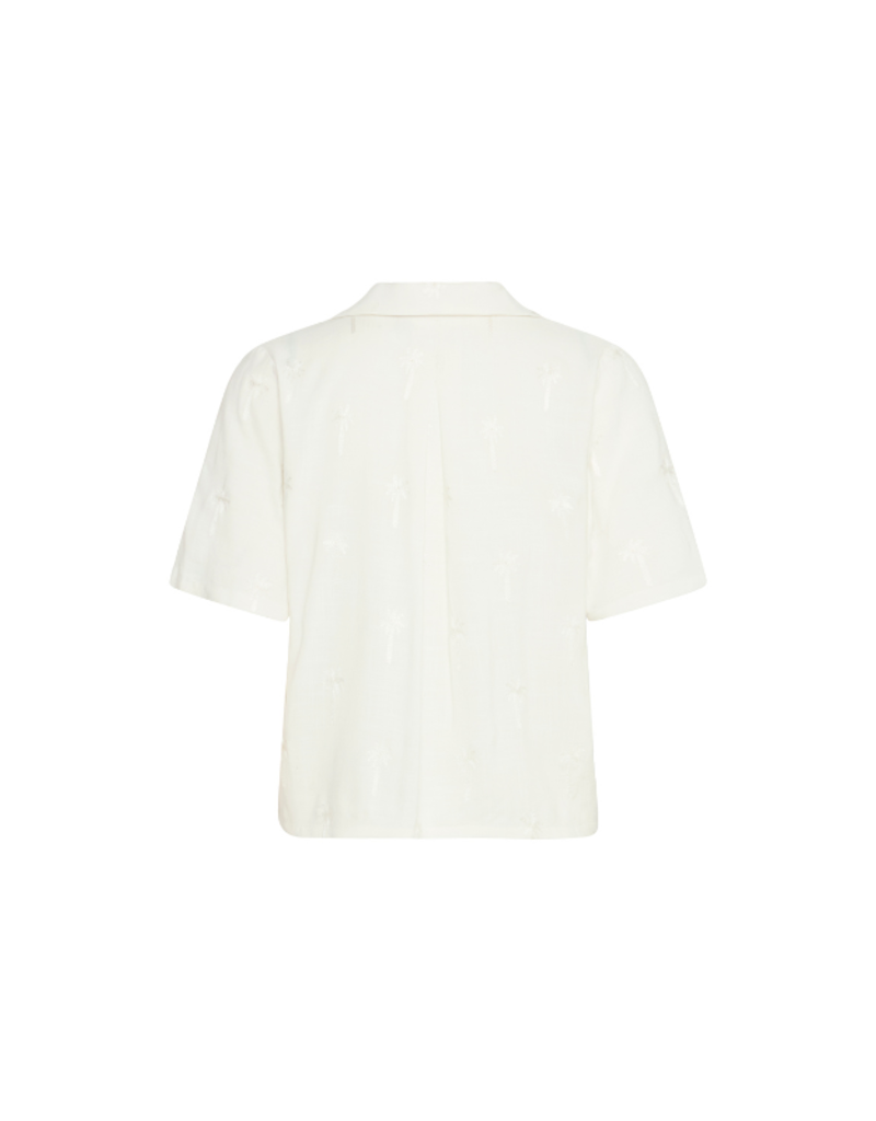 ICHI Palmie Shirt in Cloud Dancer by ICHI
