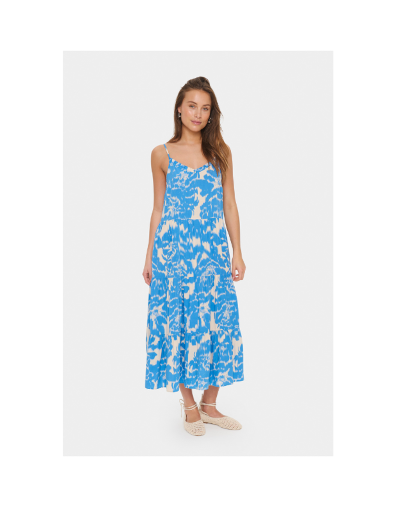 Saint Tropez Eda Maxi Dress in Campanula Water by Saint Tropez