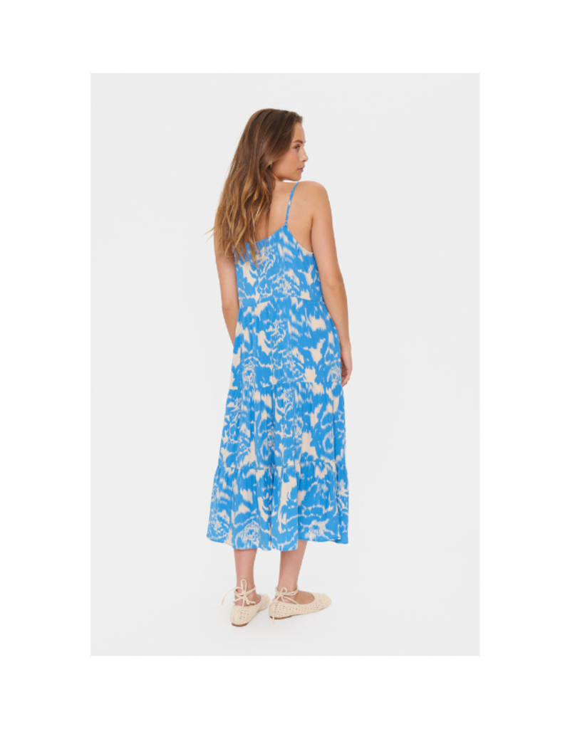 Saint Tropez Eda Maxi Dress in Campanula Water by Saint Tropez