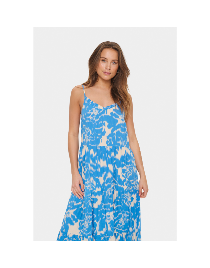 Saint Tropez Eda Maxi Dress in Campanula Water by Saint Tropez