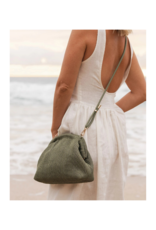 Louenhide Lotus Crossbody in Sage Green by Louenhide