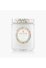 Voluspa 18oz Large Jar Candle in Wildflowers by Voluspa