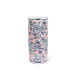 Pink Floral Umbrella Stand