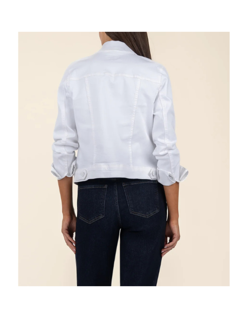 Kut from the Kloth Julia Jacket in Optic White by Kut from the Kloth