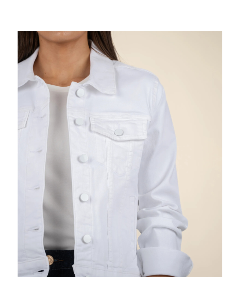 Kut from the Kloth Julia Jacket in Optic White by Kut from the Kloth