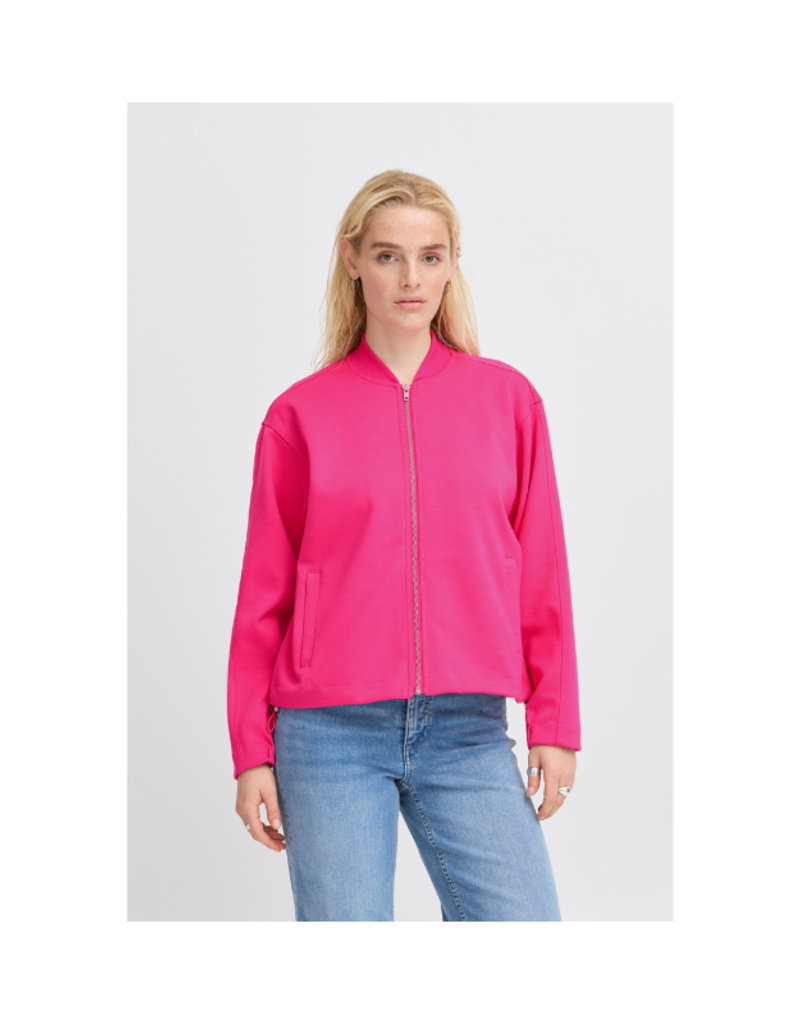 ICHI Kate Neo Jacket in Pink by ICHI