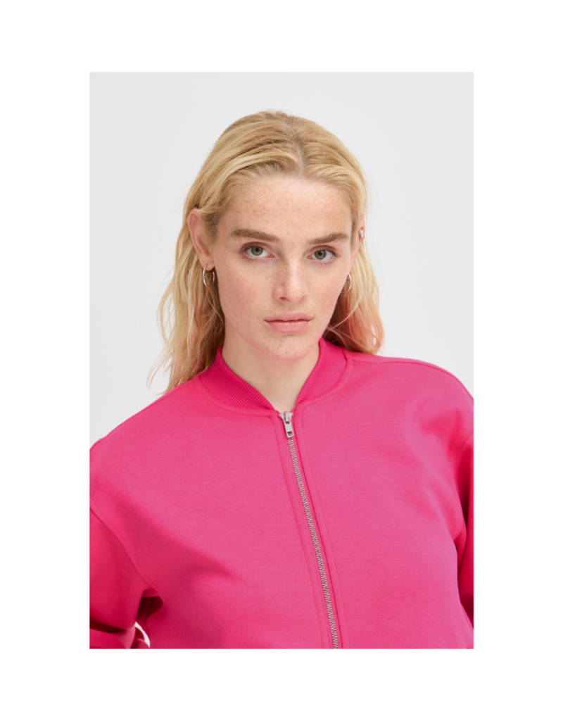 ICHI Kate Neo Jacket in Pink by ICHI