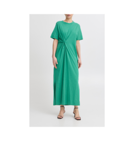 ICHI Ovula Dress in Pine Green by ICHI