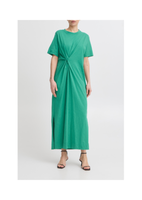 ICHI Ovula Dress in Pine Green by ICHI