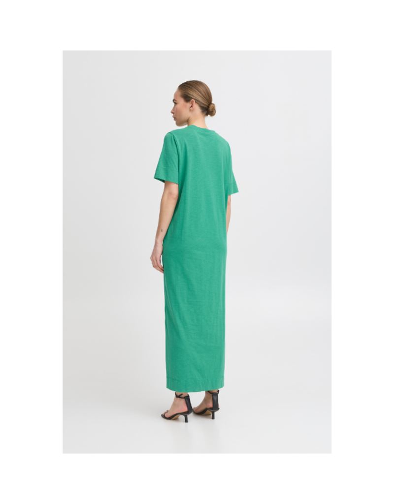 ICHI Ovula Dress in Pine Green by ICHI