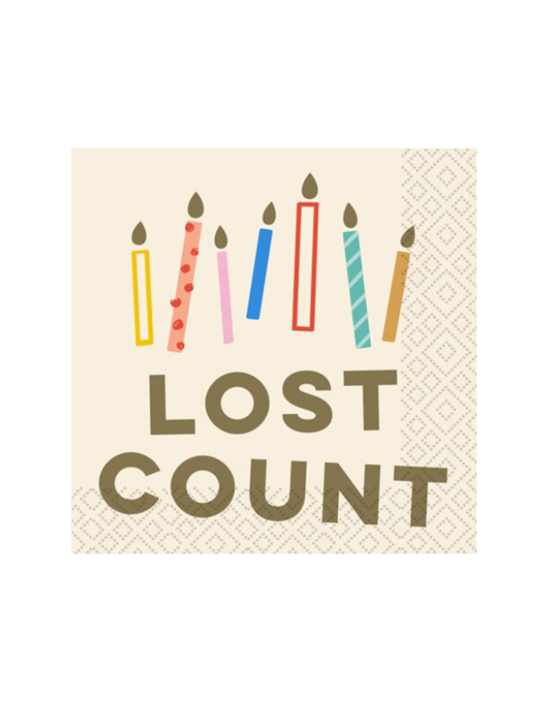 Lost Count Cocktail Napkins