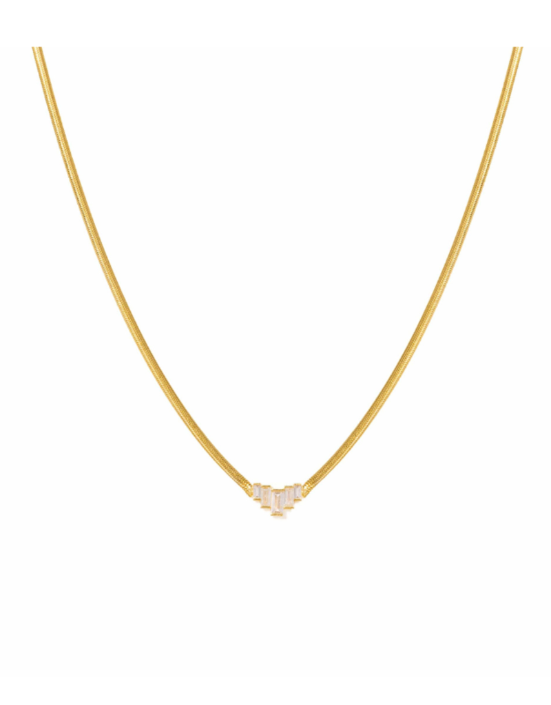 Lover's Tempo Clarice Necklace in Gold by Lover's Tempo
