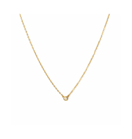 Lover's Tempo Opal Waterproof Necklace in Gold by Lover's Tempo