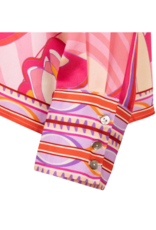 Esqualo Disco Wide Blouse in Print by Esqualo
