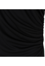 Esqualo Long Sleeveless Dress in Black by Esqualo
