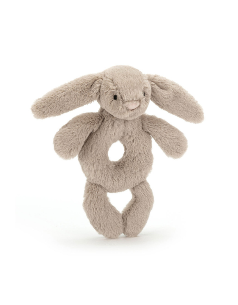 Jellycat Jellycat Bashful Blush Bunny Ring Rattle