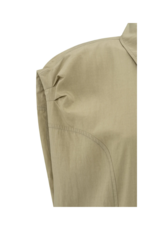 YAYA Sleeveless Dress with Cut Seams in Soft Green by YAYA