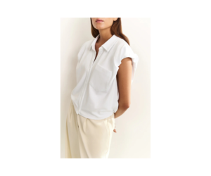 yaya-jersey-puff-blouse-in-