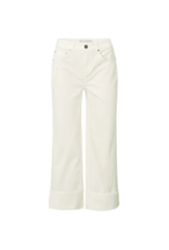 YAYA Mid Waist Denim in Pure White by YAYA