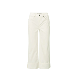 YAYA Mid Waist Denim in Pure White by YAYA