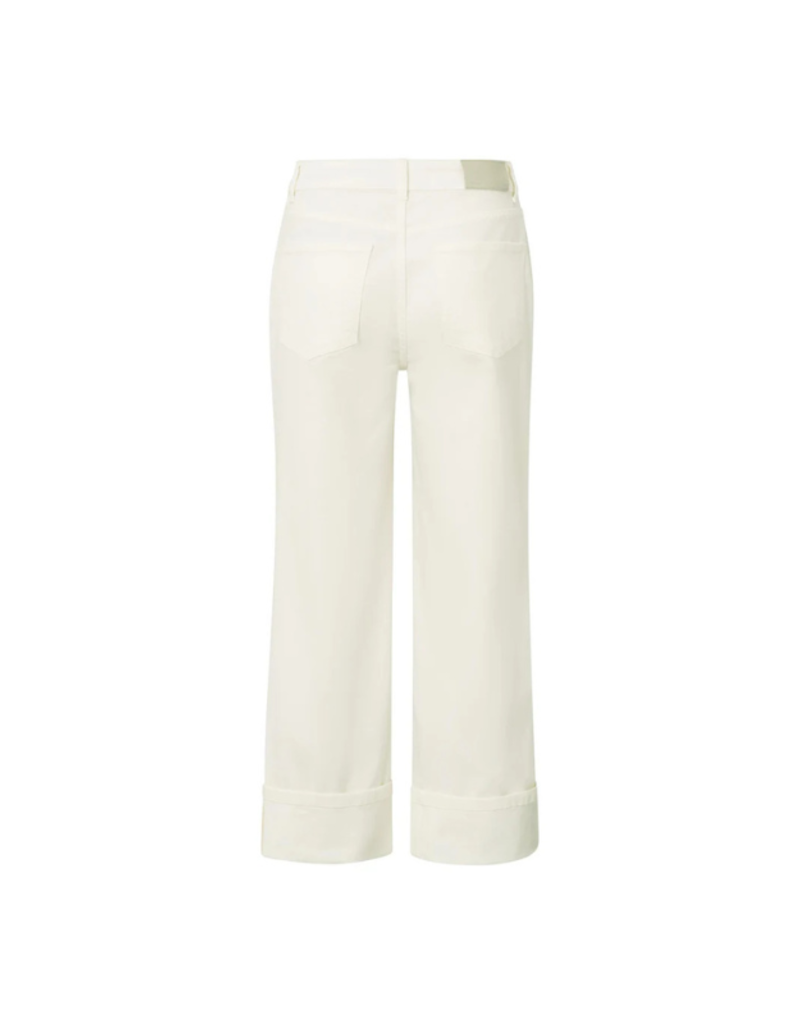 YAYA LAST ONE - SIZE 44 (XL) - Mid Waist Denim in Pure White by YAYA