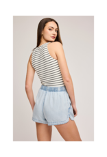Gentle Fawn Eton Tank in White Stripe by Gentle Fawn