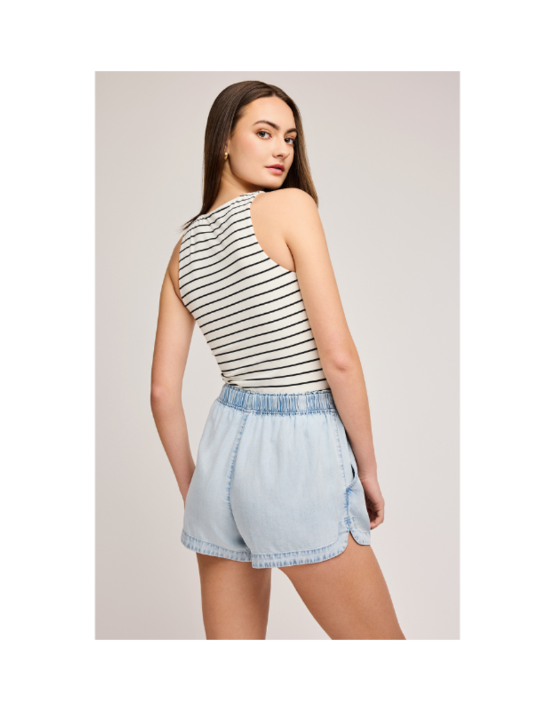 Gentle Fawn Eton Tank in White Stripe by Gentle Fawn