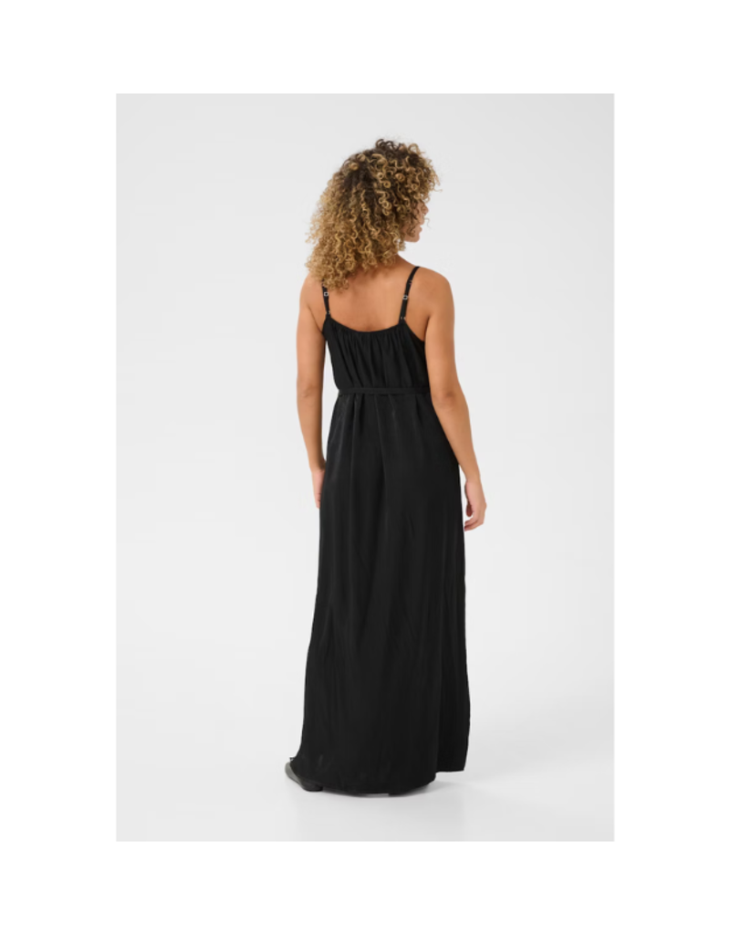 Cream Anna Dress in Pitch Black by Cream