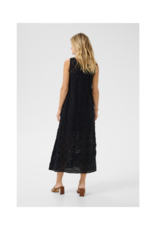 Cream Rusti Knit Dress in Pitch Black by Cream