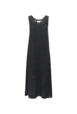 Cream Rusti Knit Dress in Pitch Black by Cream