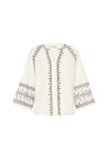 Cream Sara Shirt in Marshmallow Black by Cream