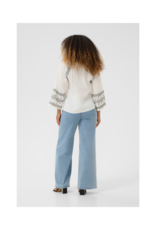 Cream Sara Shirt in Marshmallow Black by Cream